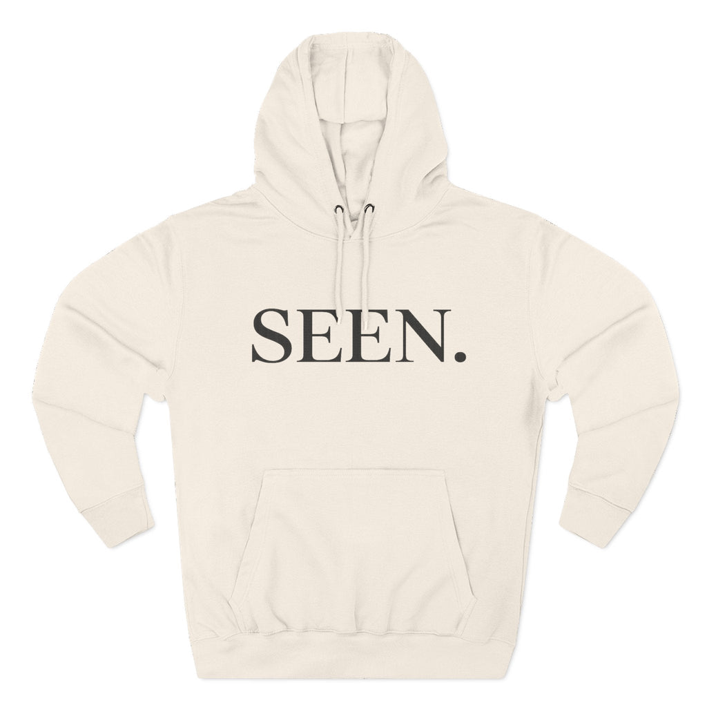 SEEN. Hoodie — Black Ink Edition