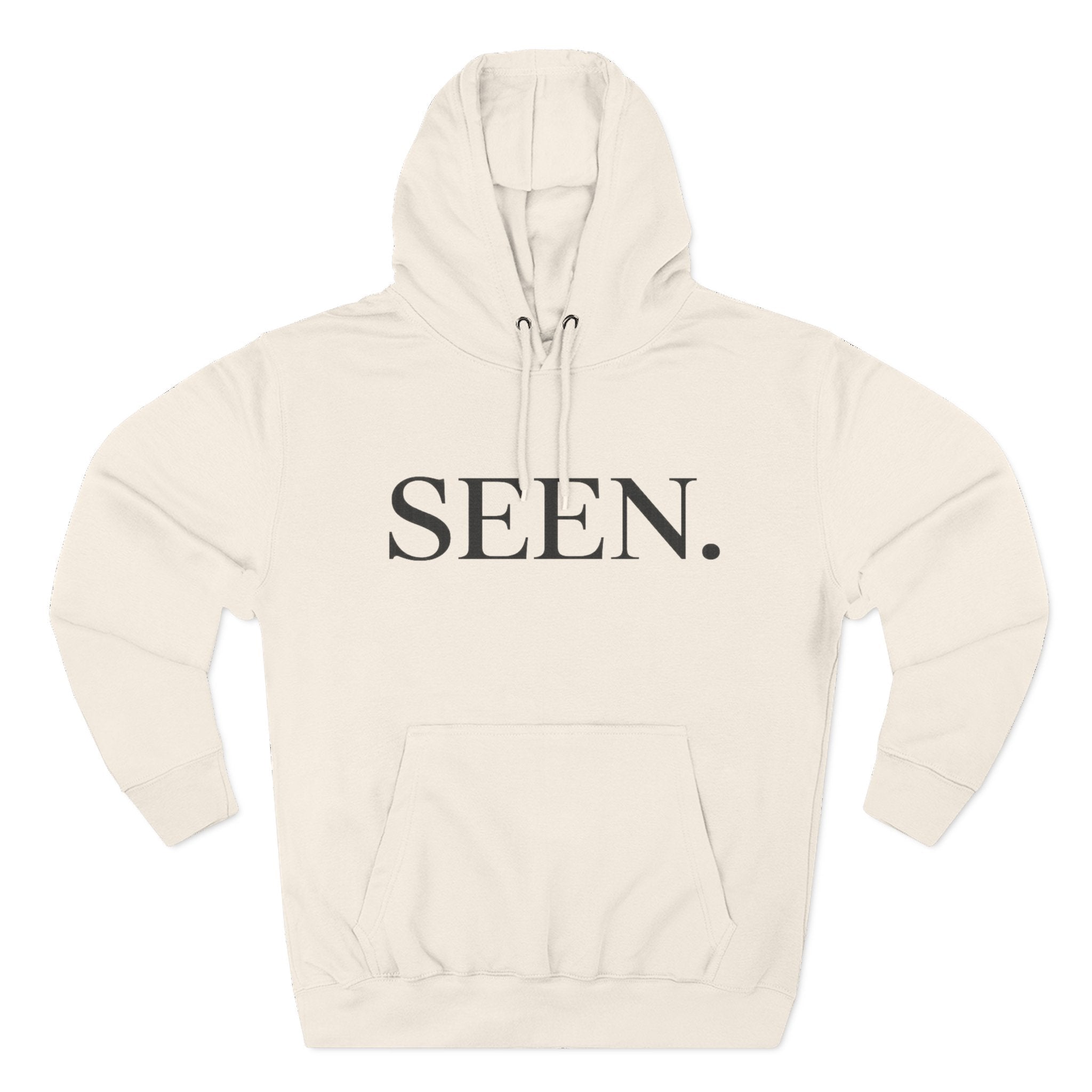 SEEN. Hoodie — Black Ink Edition