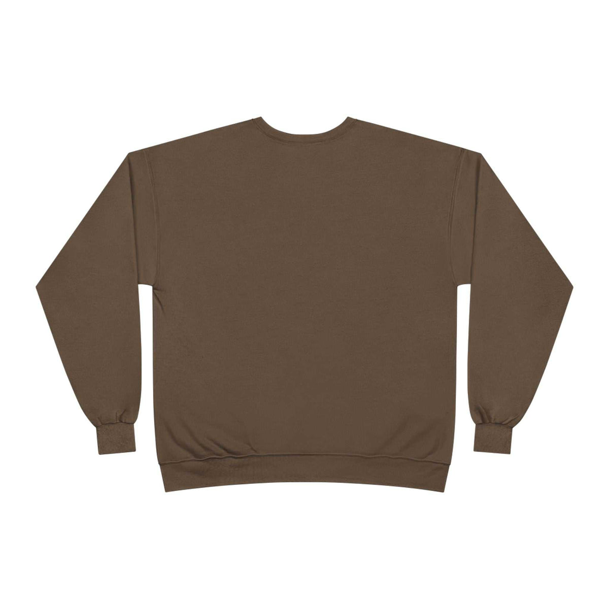 Jesus Crown Crewneck Sweatshirt — Gold Script Inspirational Pullover