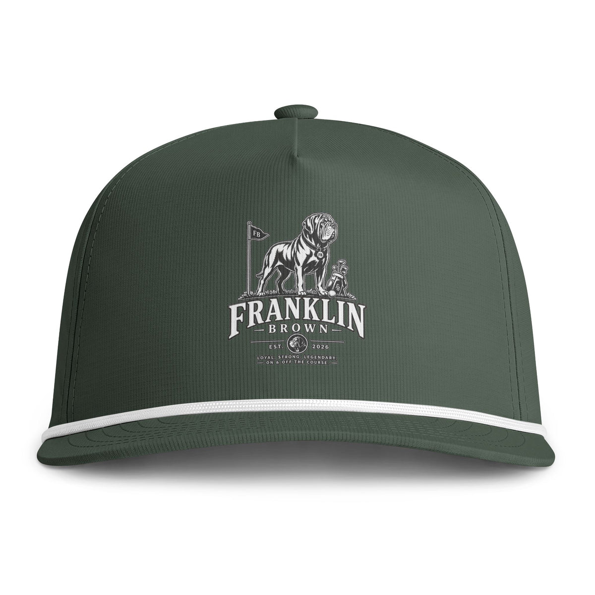 Franklin Brown Fairway Hound Rope Cap