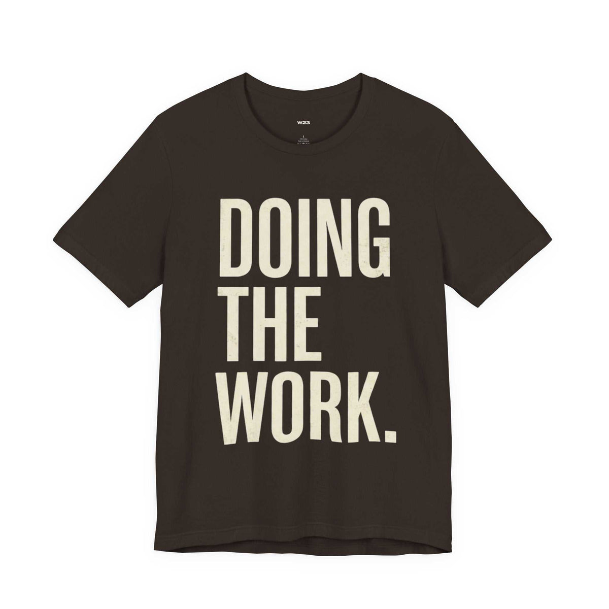 Doing The Work Tee — SEEN. Identity Collection