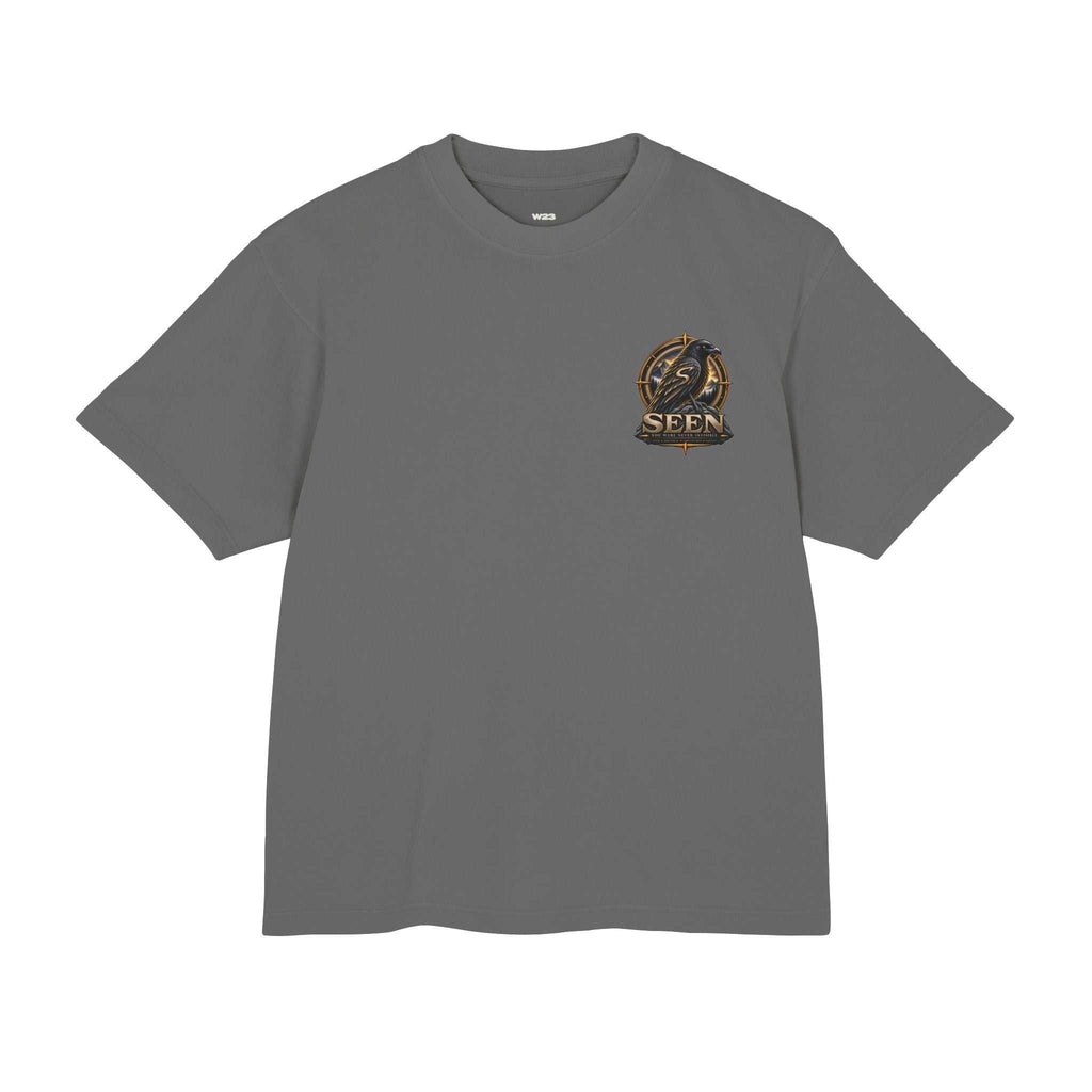 Raven Compass Tee — Front & Back SEEN. Graphic