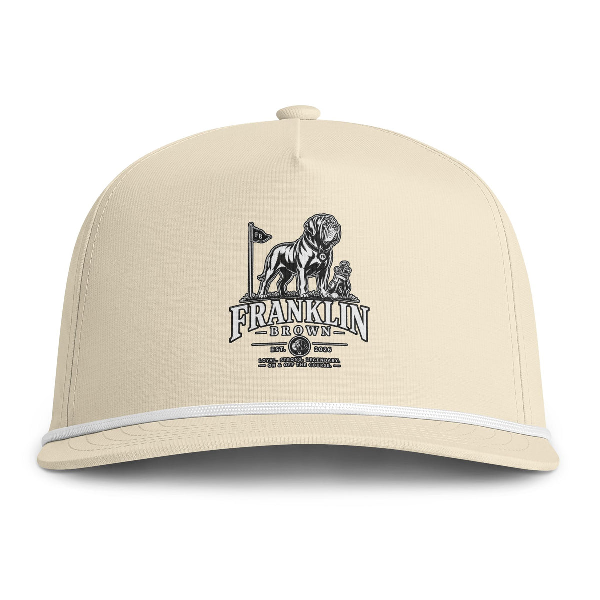 Franklin Brown Fairway Hound Rope Cap