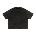 Textured Waffle Washed Boxy T-Shirt