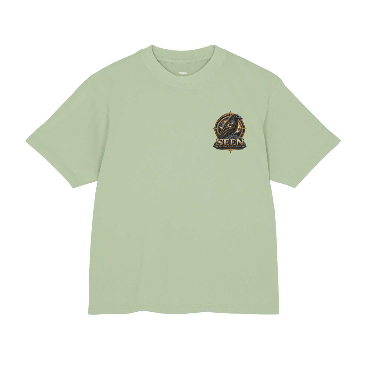 Raven Compass Tee — Front & Back SEEN. Graphic