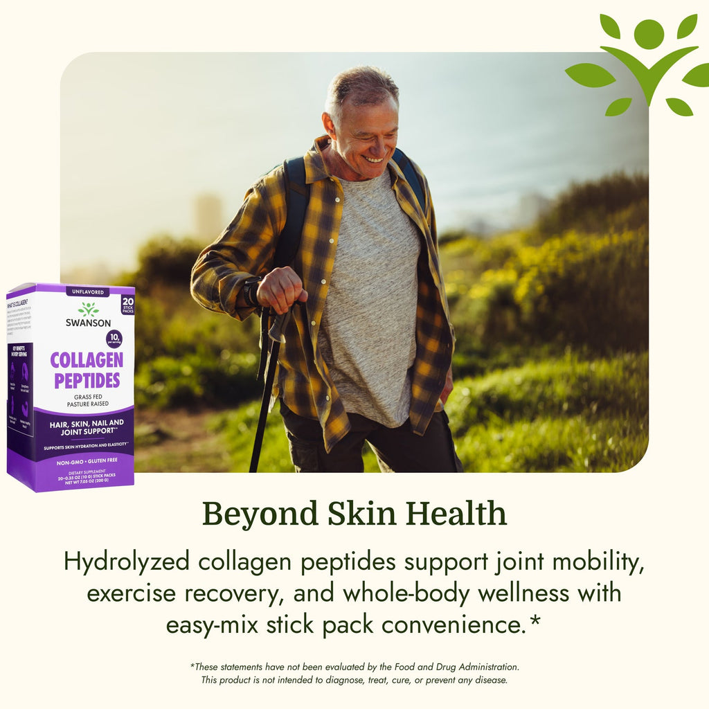 Collagen Peptides Stick Packs - Unflavored