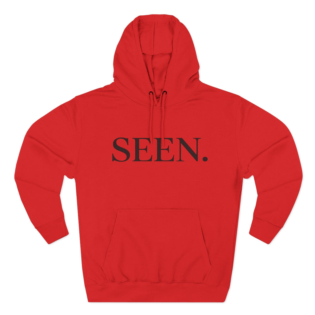 SEEN. Hoodie — Black Ink Edition