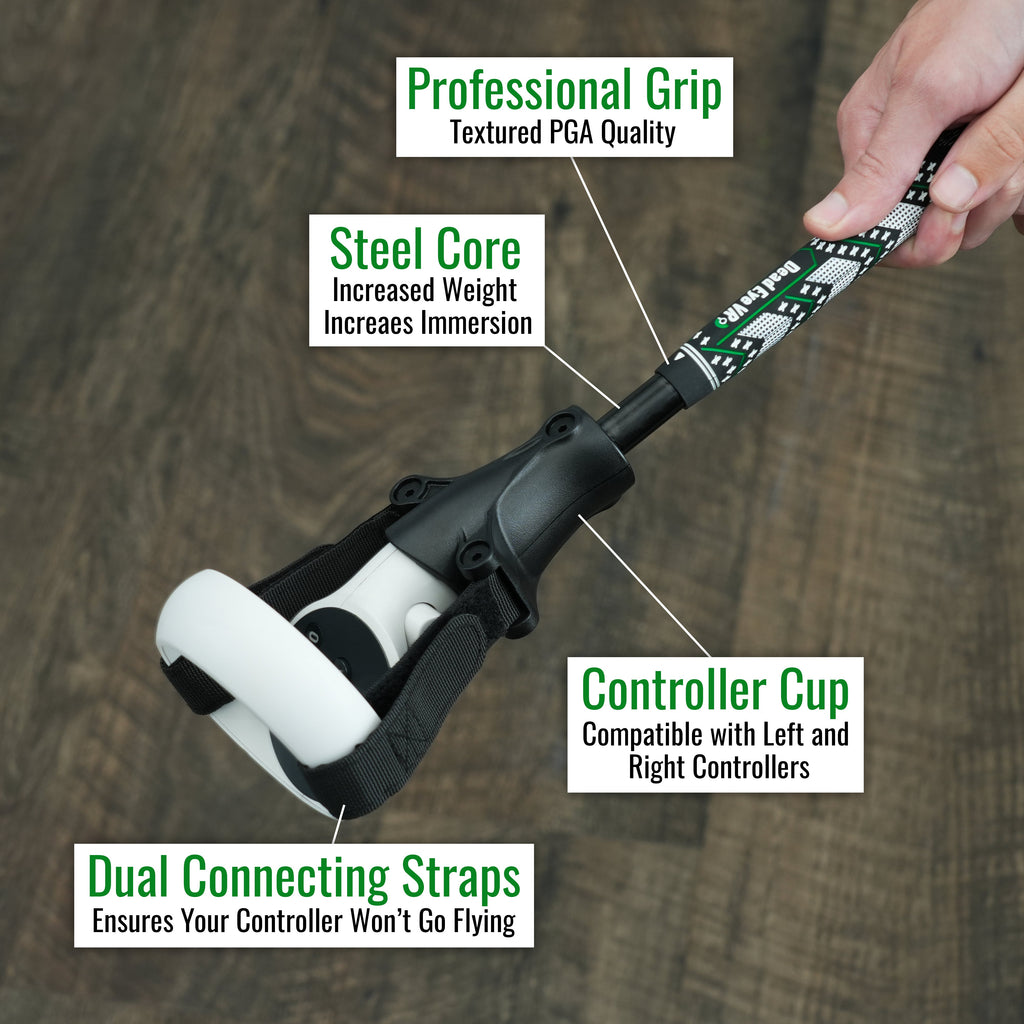 DriVR - VR Golf Club Handle Accessory - Rift S, Meta Quest / Quest 2