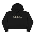 SEEN. Cropped Hoodie – Faith-Inspired Minimal Streetwear