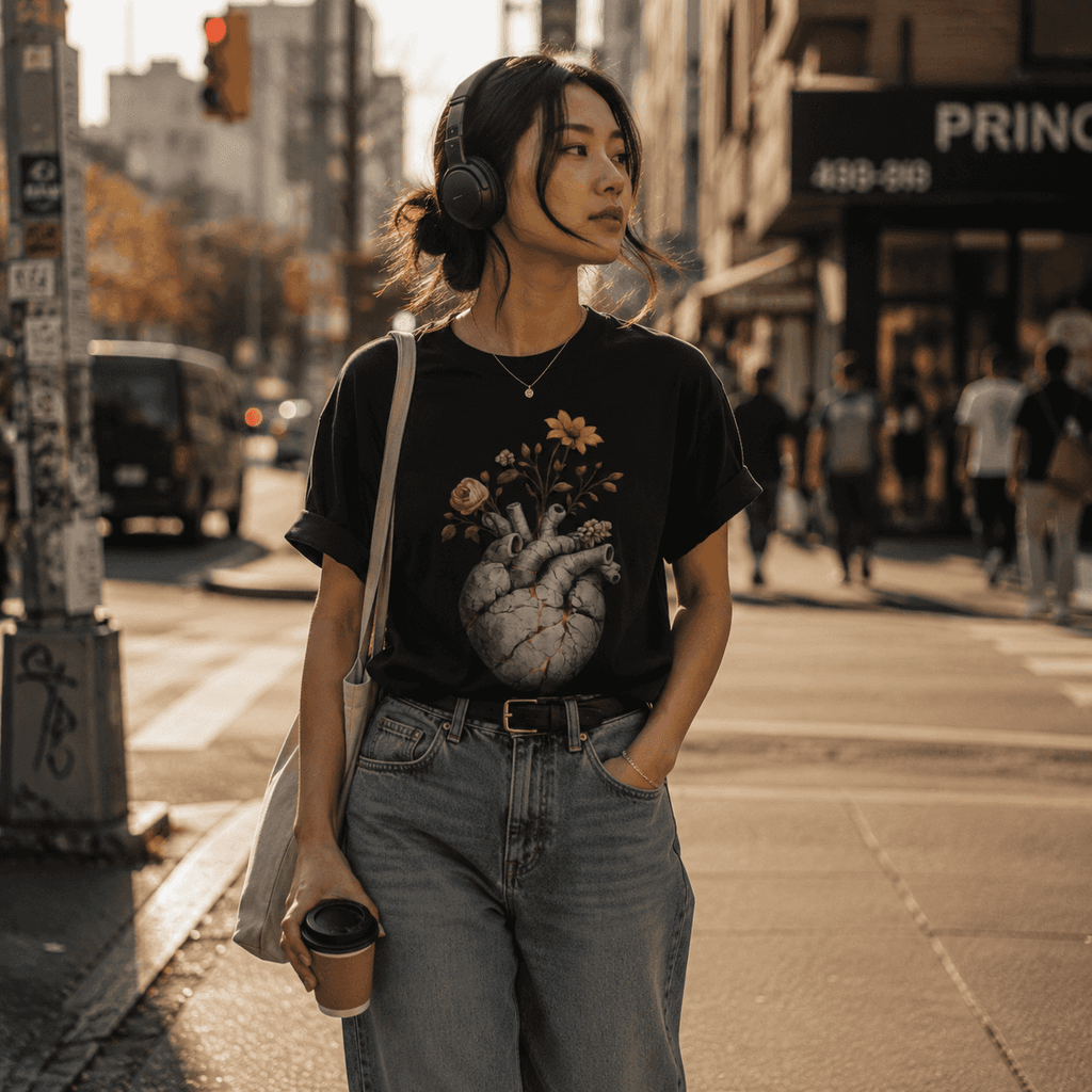 Growing Through What Broke Me Tee — SEEN.