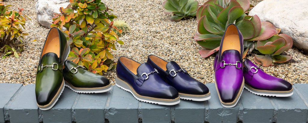 Maurice Calfskin Horsebit Loafer - Blue