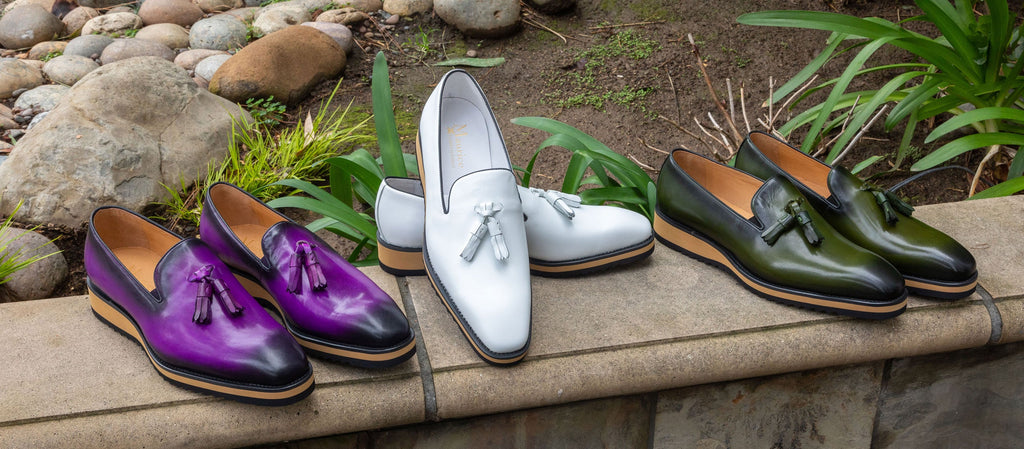 Maurice Calfskin Loafer - Purple