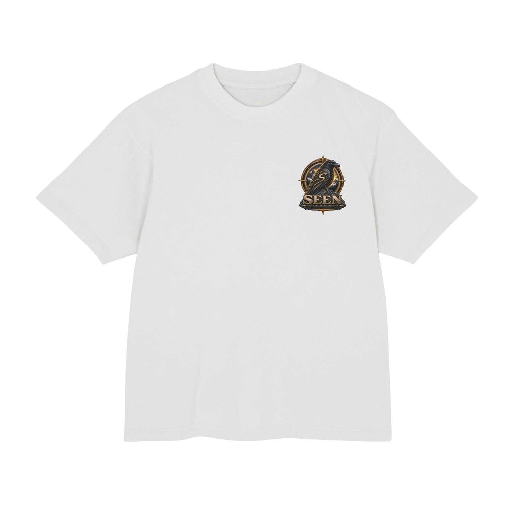 Raven Compass Tee — Front & Back SEEN. Graphic