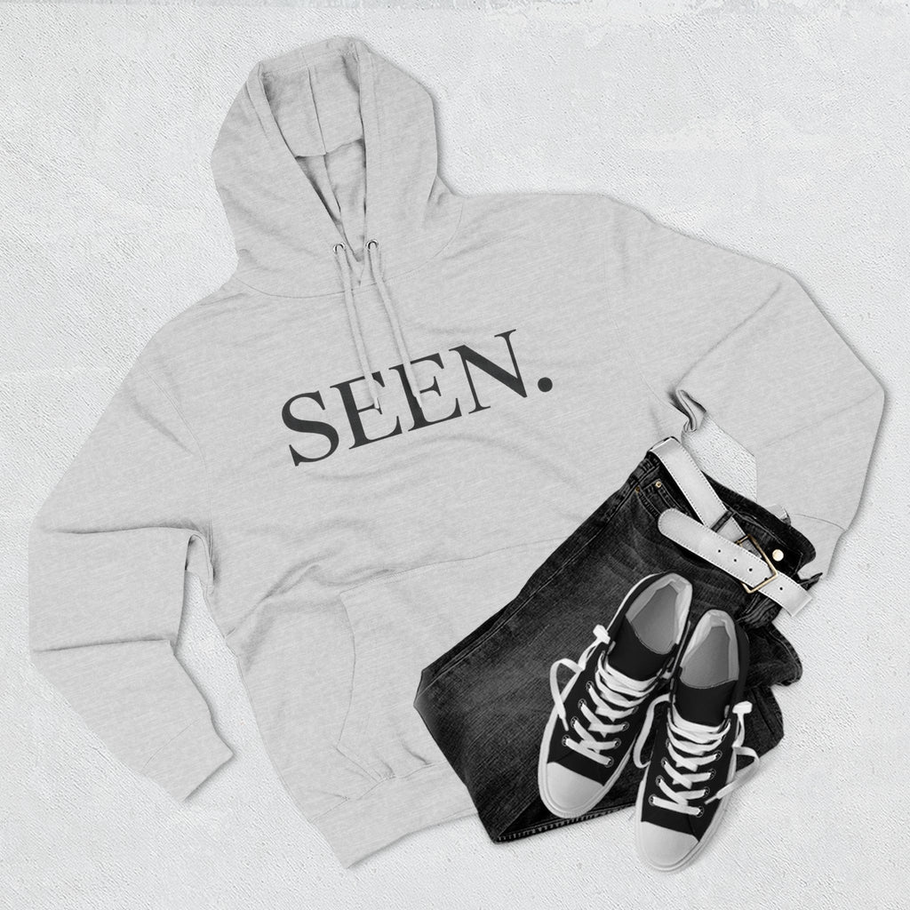 SEEN. Hoodie — Black Ink Edition