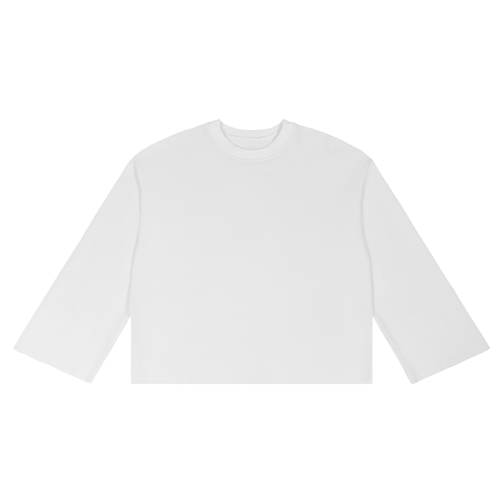 Waffle Raw Edge T-Shirt