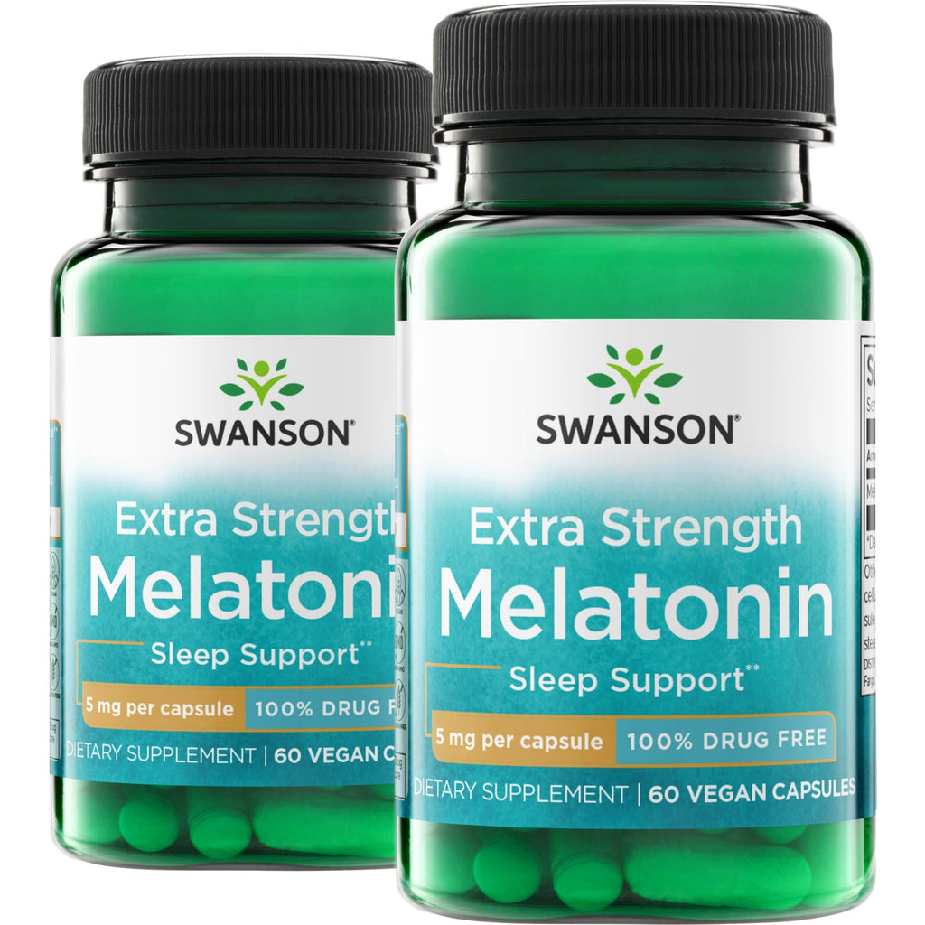 Extra Strength Melatonin - 100% Drug Free
