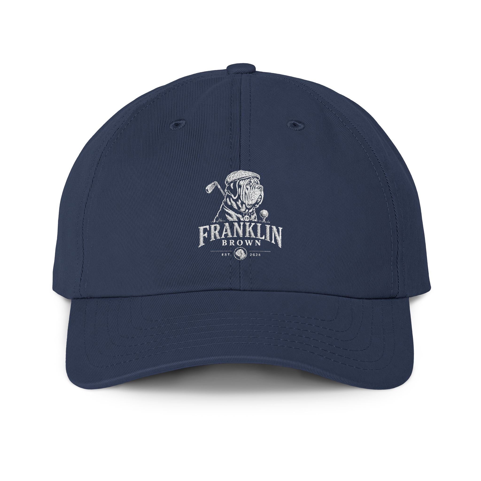 Franklin Brown® Caddie Hound Embroidered Dad Cap