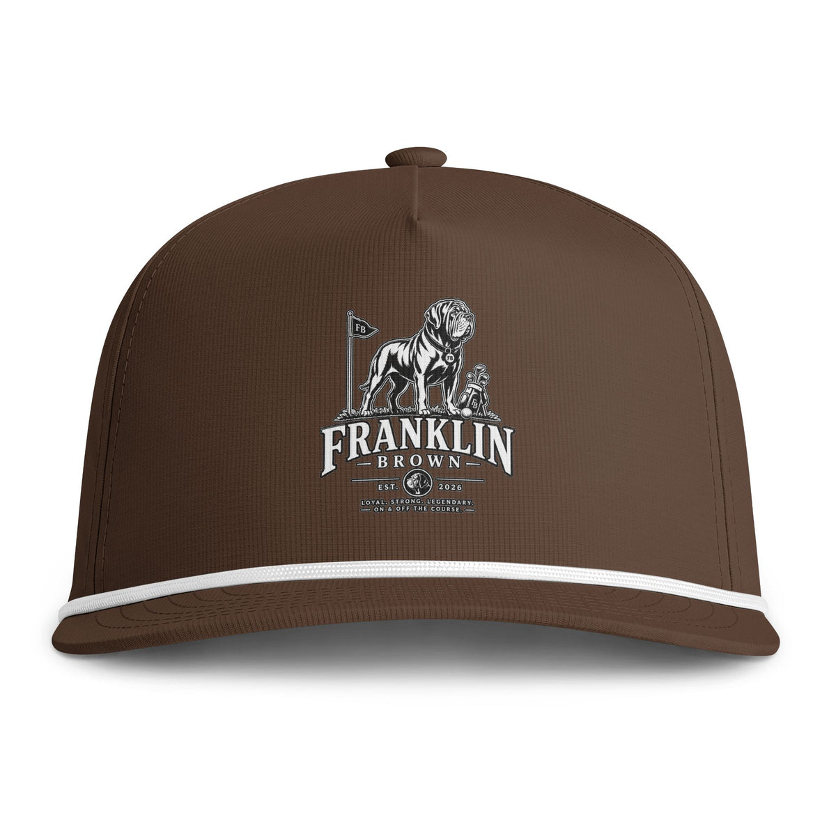Franklin Brown Fairway Hound Rope Cap