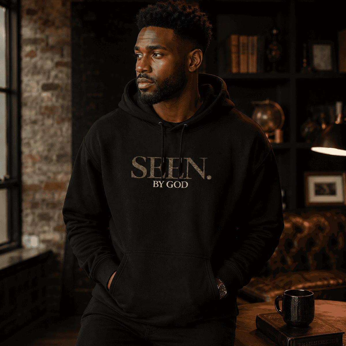 SEEN. By God Hoodie – Premium Faith-Based Streetwear Fleece Pullover