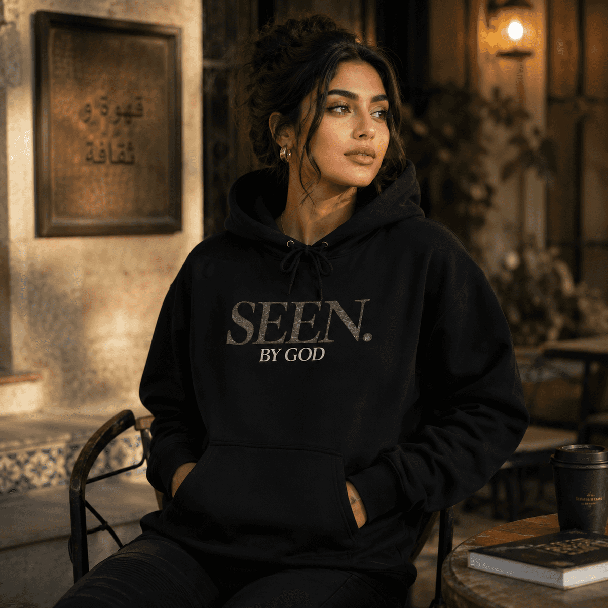 SEEN. By God Hoodie – Premium Faith-Based Streetwear Fleece Pullover