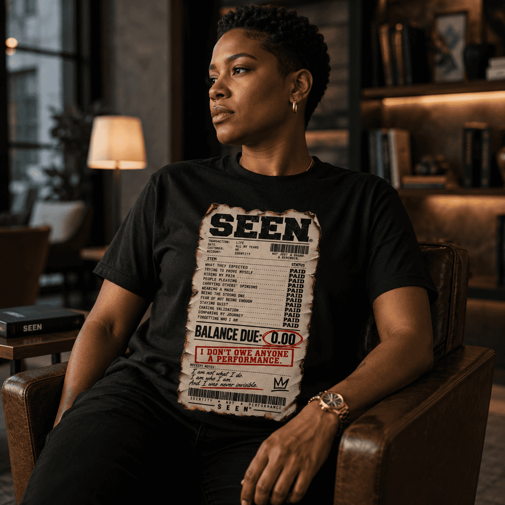 BALANCE DUE: $0.00 | The SEEN. Receipt Tee