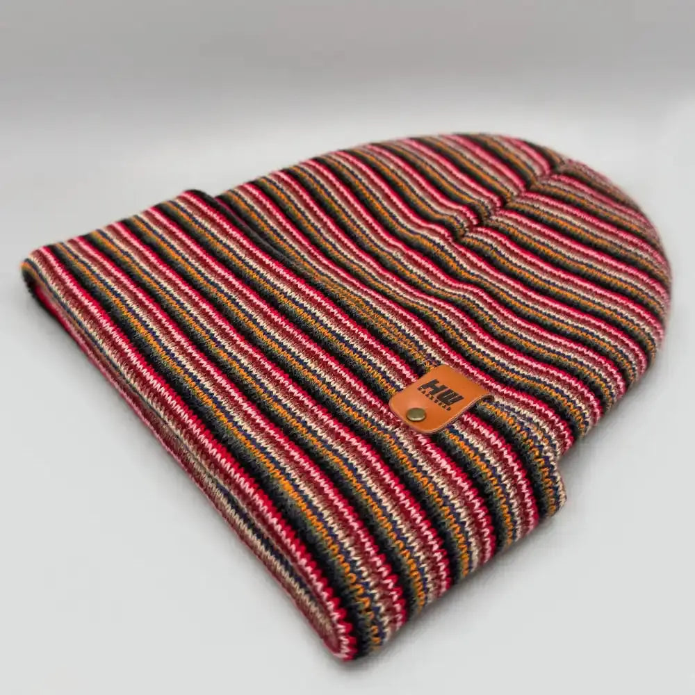 Classic Cuffed Beanie, Multi Color Knit Winter Hats