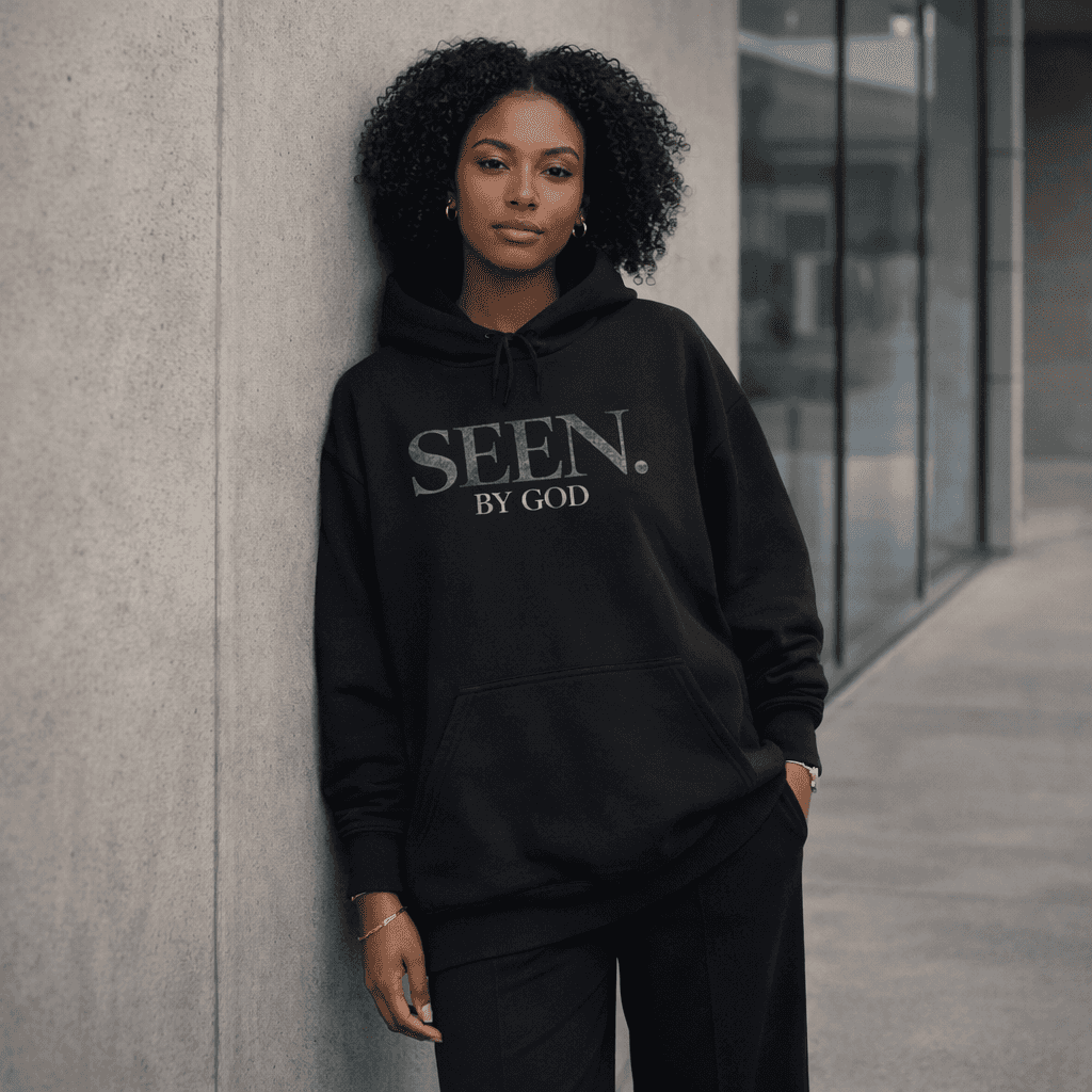 SEEN. By God Hoodie – Premium Faith-Based Streetwear Fleece Pullover