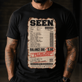 BALANCE DUE: $0.00 | The SEEN. Receipt Tee
