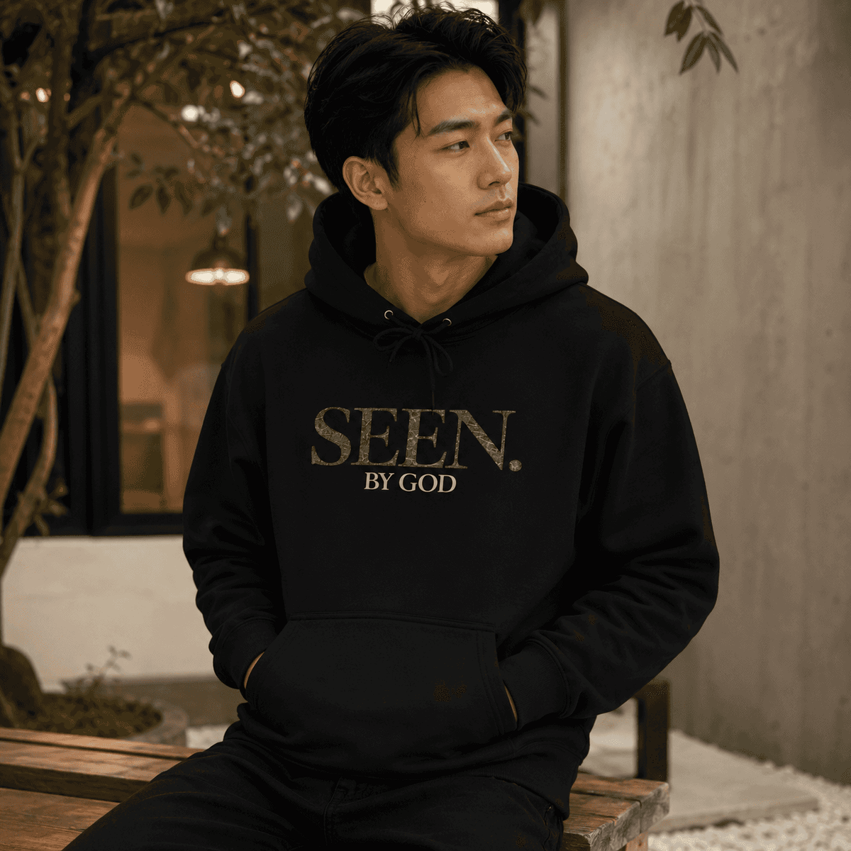 SEEN. By God Hoodie – Premium Faith-Based Streetwear Fleece Pullover