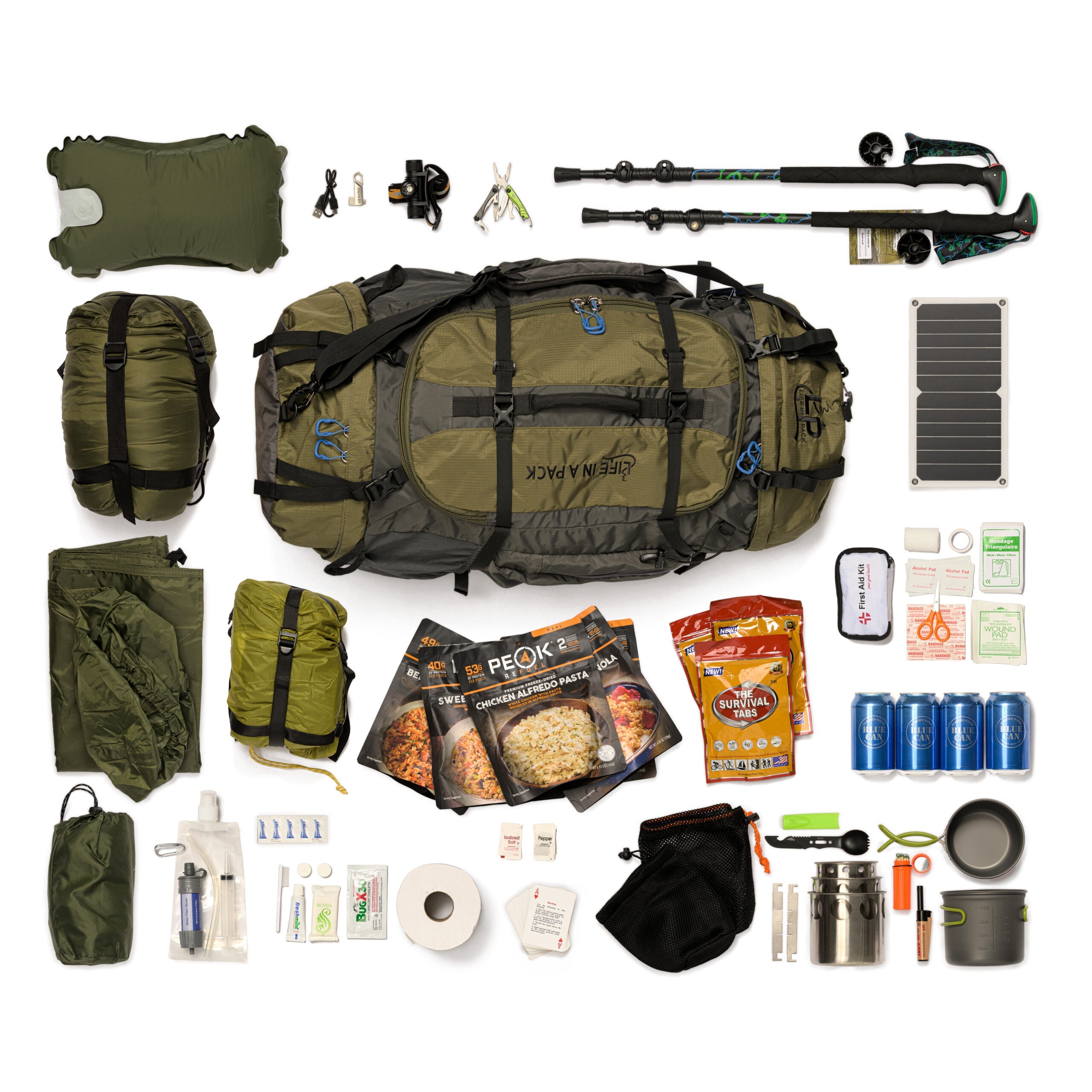 LifePack, Backpacking Kit, Survival Kit