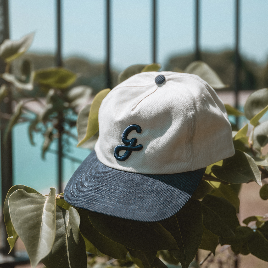 Ruth Cord Hat - Grey