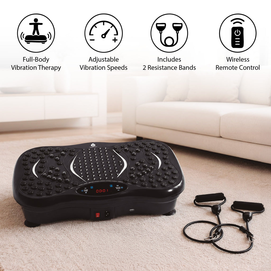 Pursonic Vibration Plate Fitness Platform – Full-Body Exercise Machine