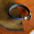 Braided Leather Bracelet - USA Made