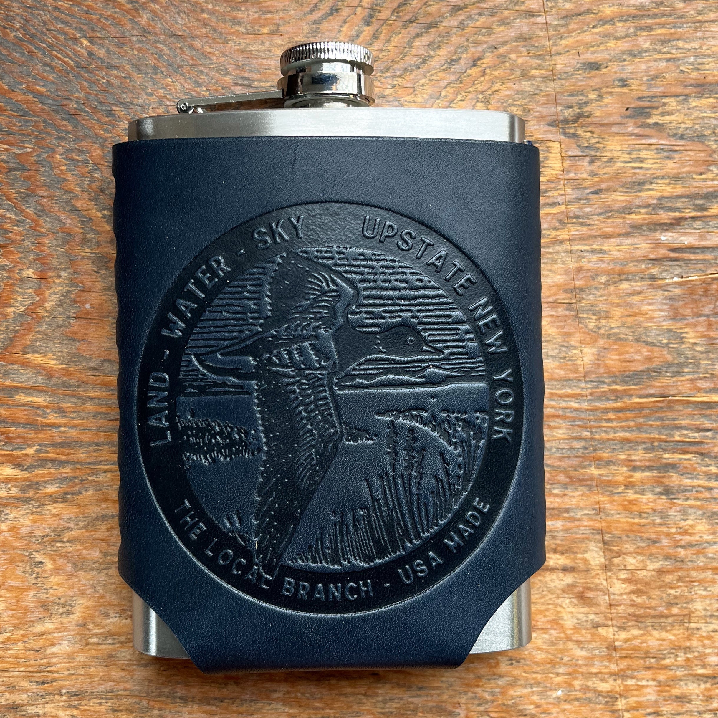Leather Wrapped Flask