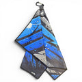 Galaxy Razor Golf Towel | 24” x 16” Microfiber Towel | Magnetic Clip & Carabiner | Premium Golf Accessory