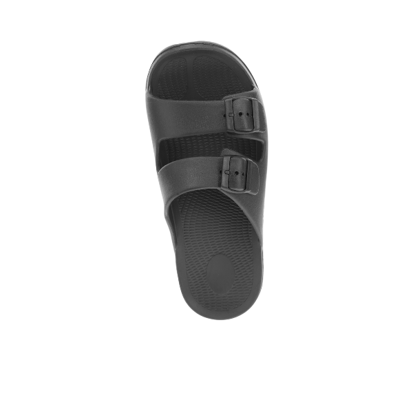Sovella Active Recovery Sandals Women's PF Buckle Slide Black