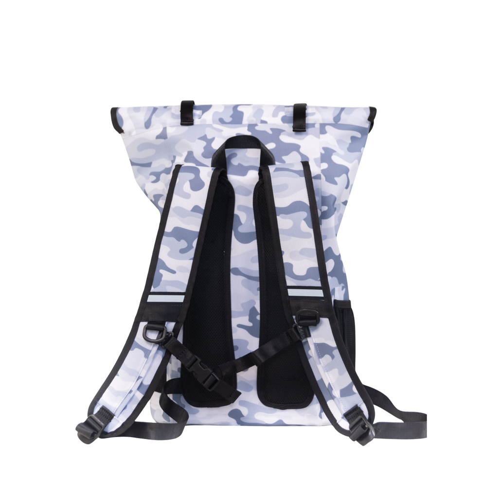 Waterproof Floating Backpack Dry Bag - Snow Camo