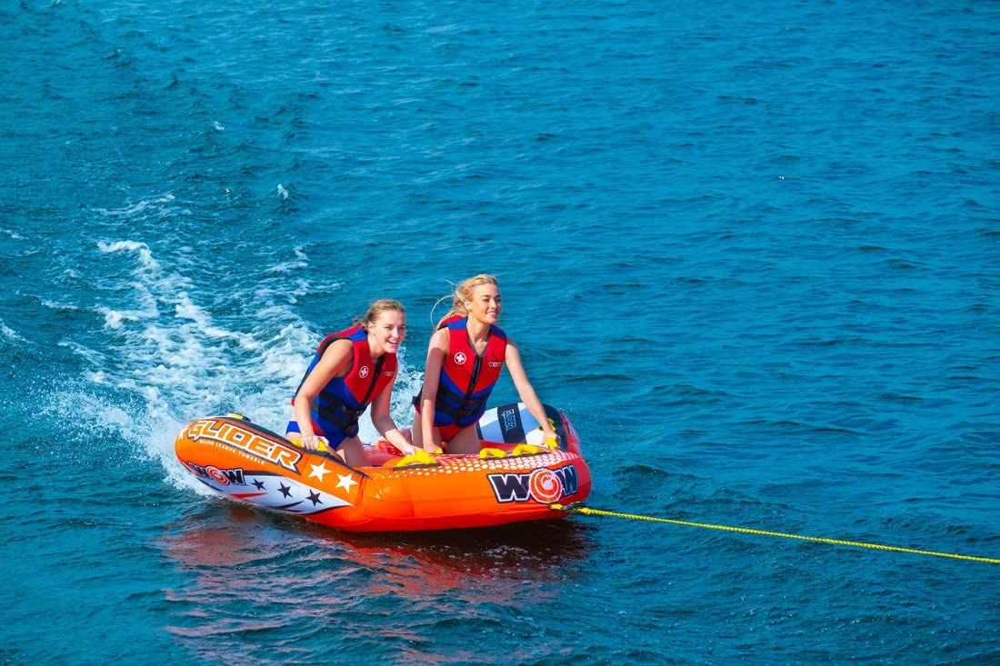 WOW Watersports Glider 2 Person 2P Towable with Flex Seating