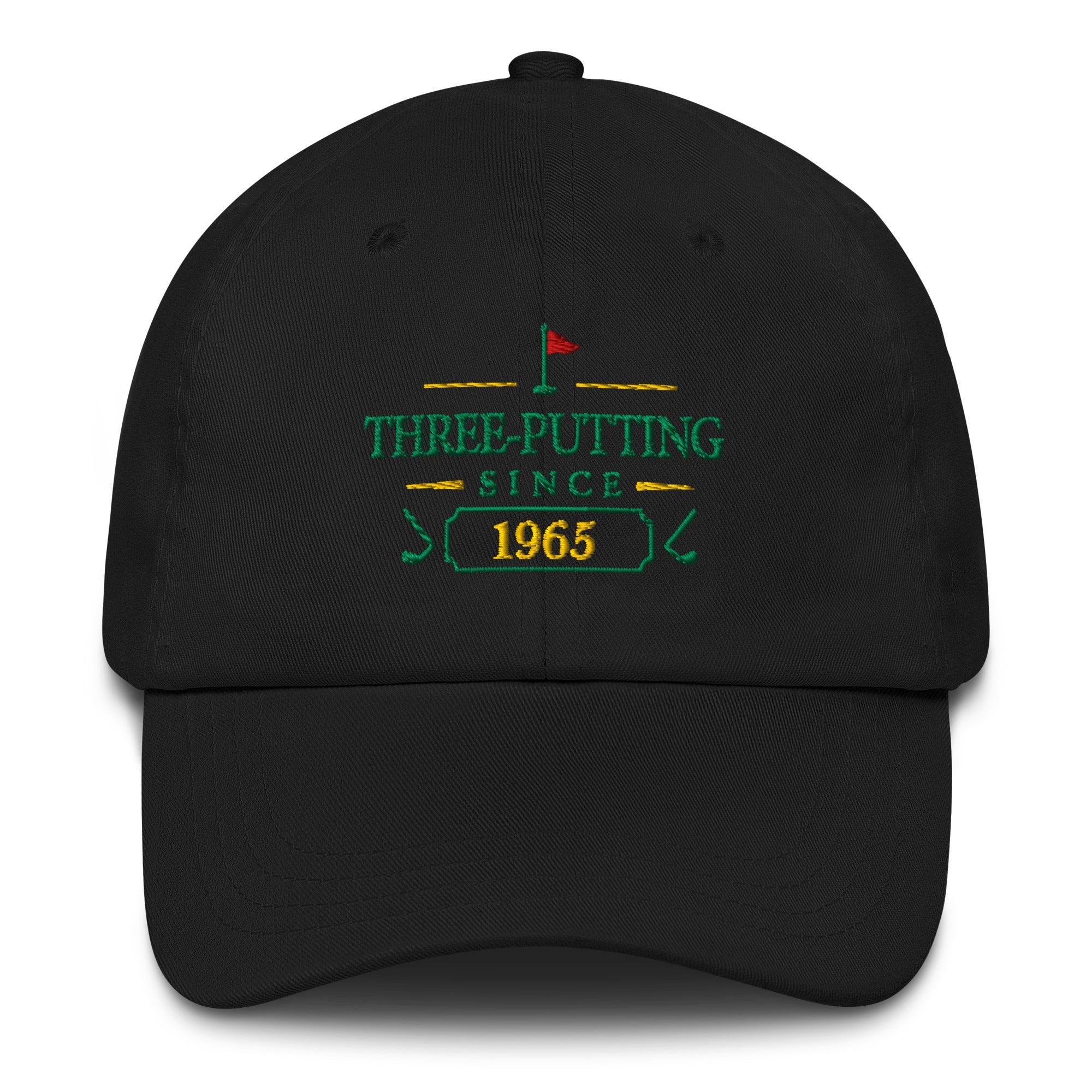 Three-Putting Since "Year" - Custom Dad hat