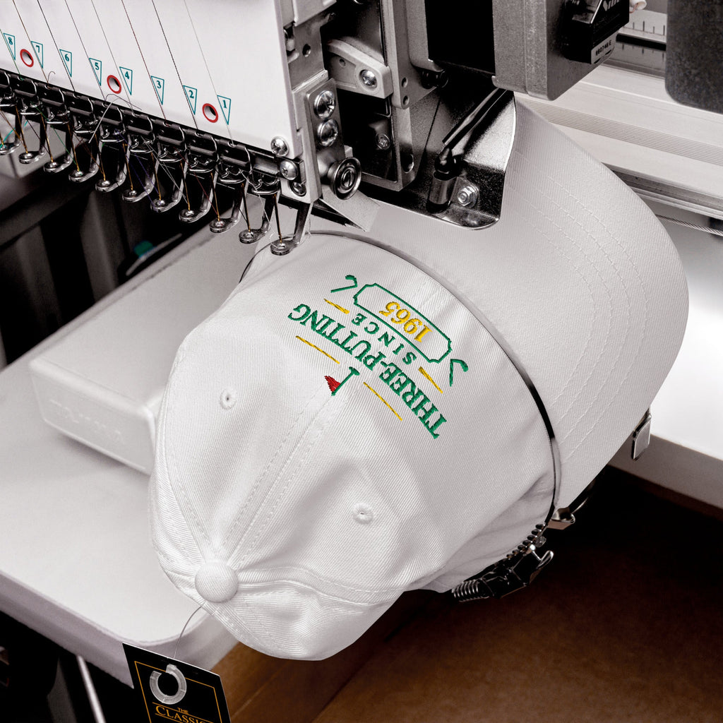 Three-Putting Since "Year" - Custom Dad hat