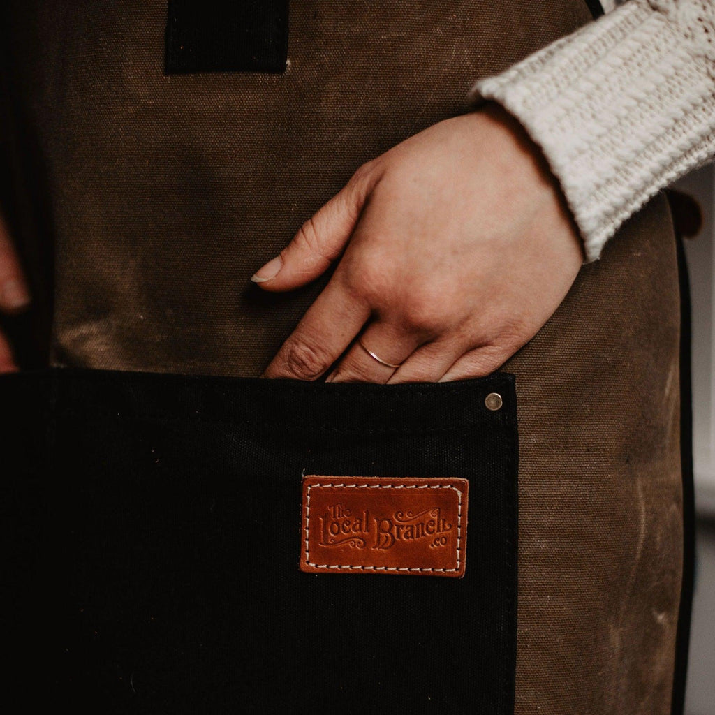 Waxed Canvas Apron  - USA Made