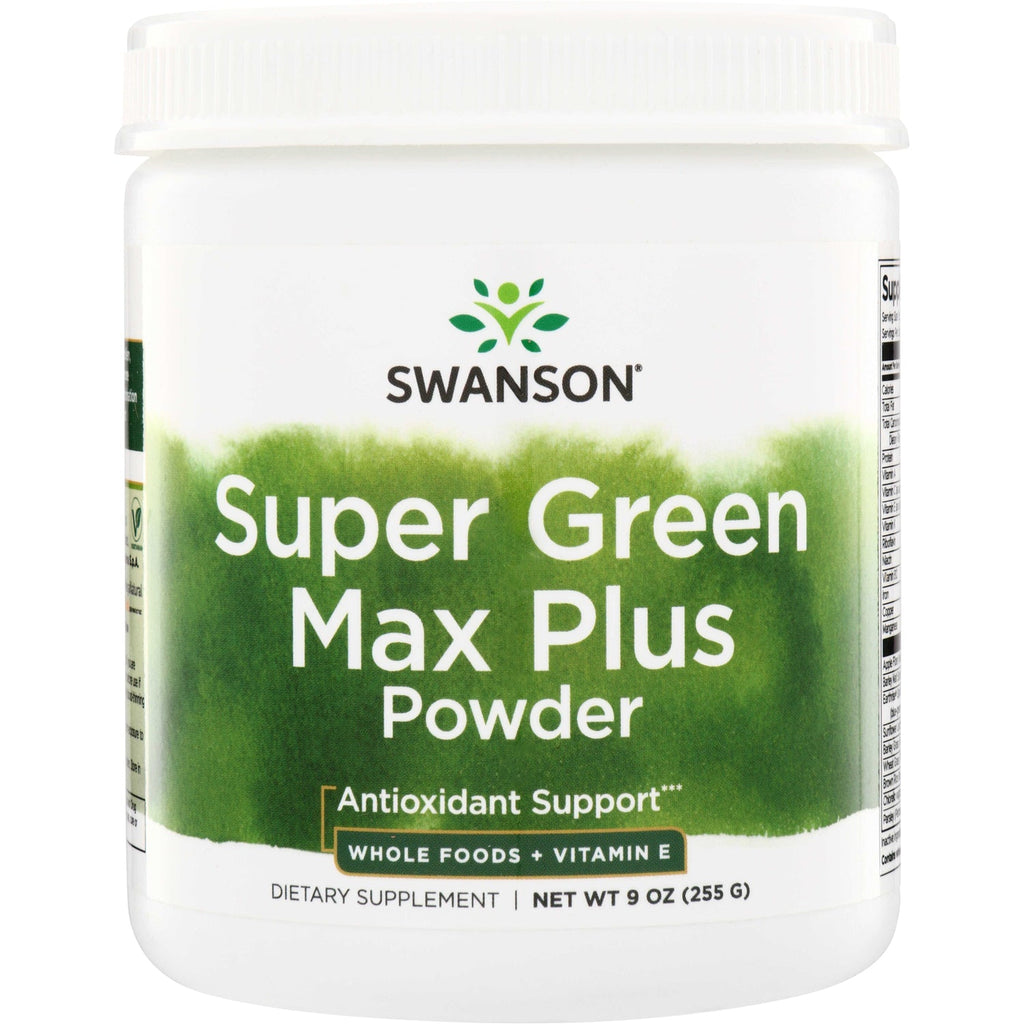 Super Green Max Plus Powder - Whole Foods + Vitamin E