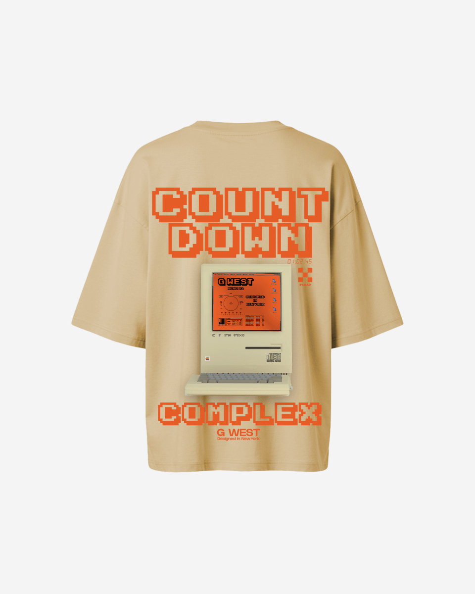 G West Womens Oversized Retro Pc T-Shirt