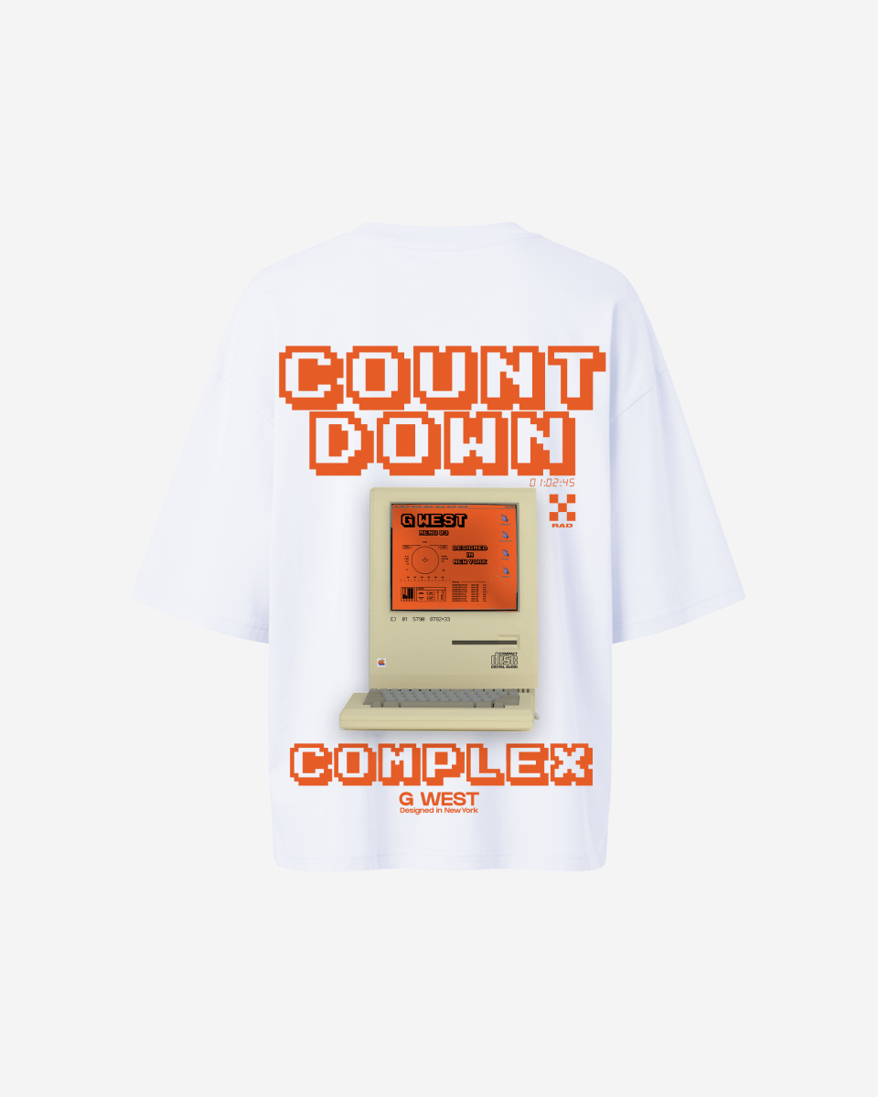 G West Womens Oversized Retro Pc T-Shirt