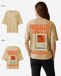 G West Womens Oversized Retro Pc T-Shirt