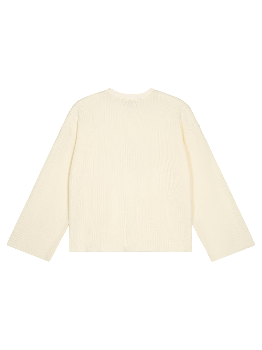 Waffle Raw Edge T-Shirt