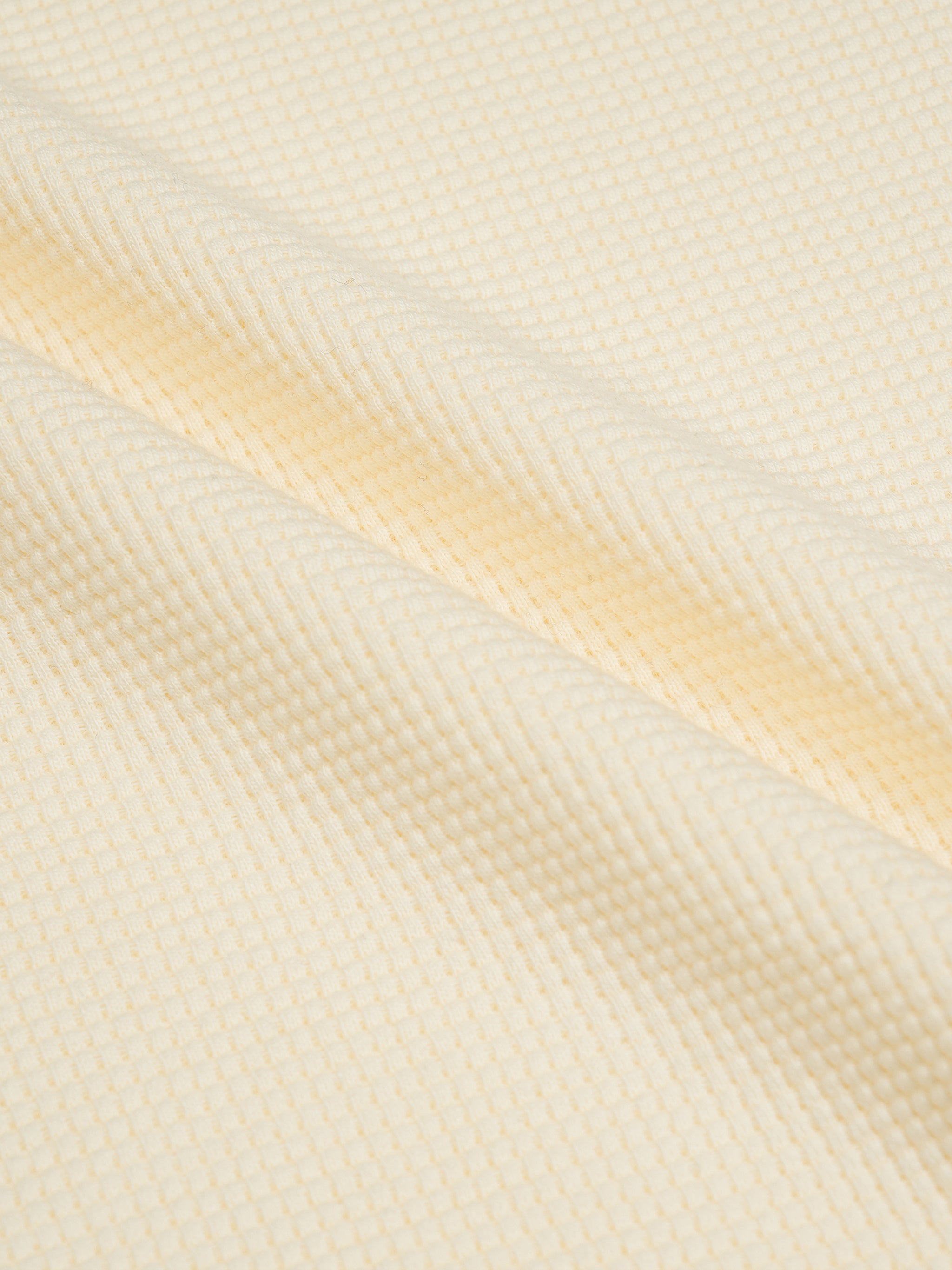 Waffle Raw Edge T-Shirt