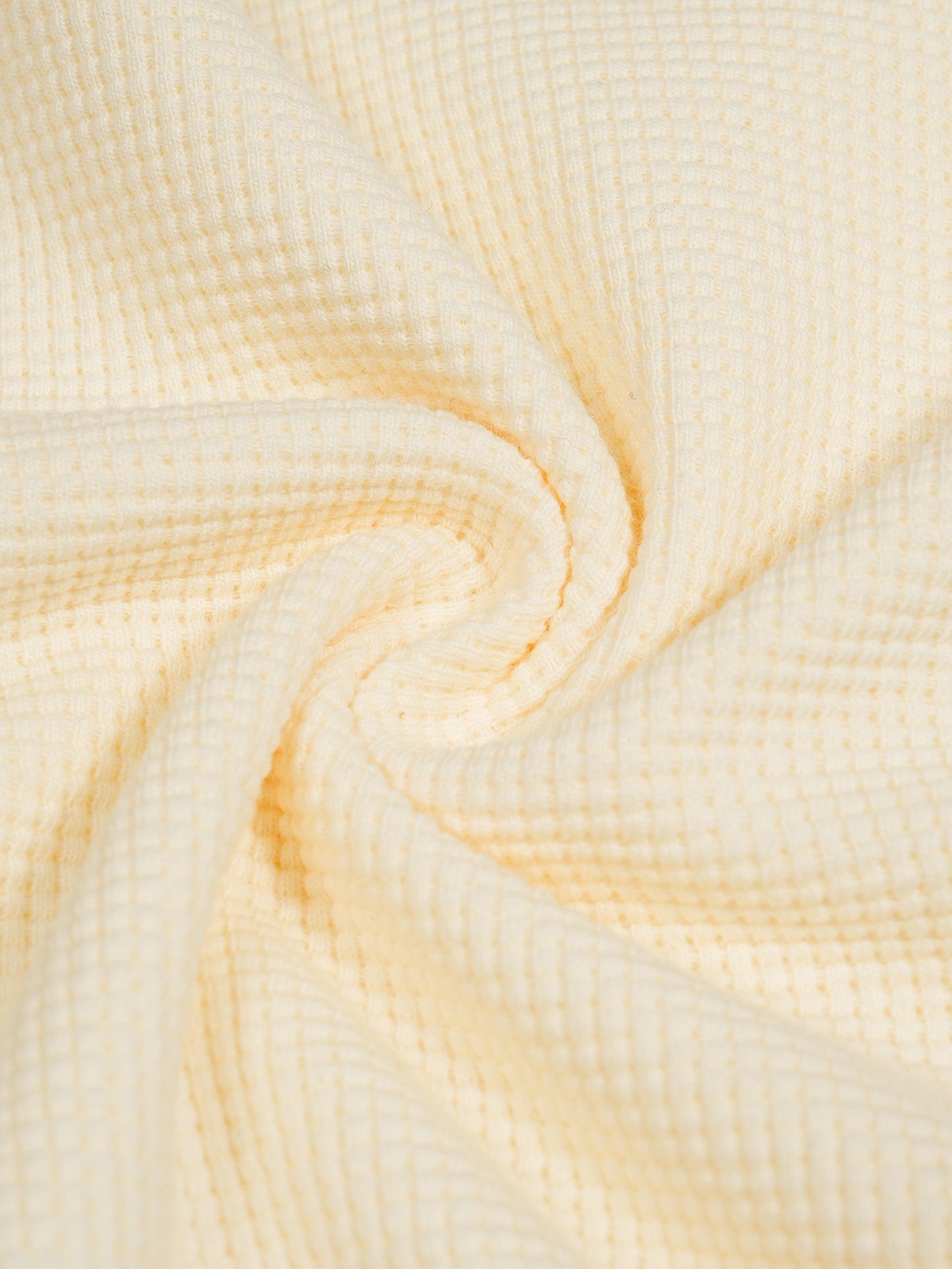 Waffle Raw Edge T-Shirt