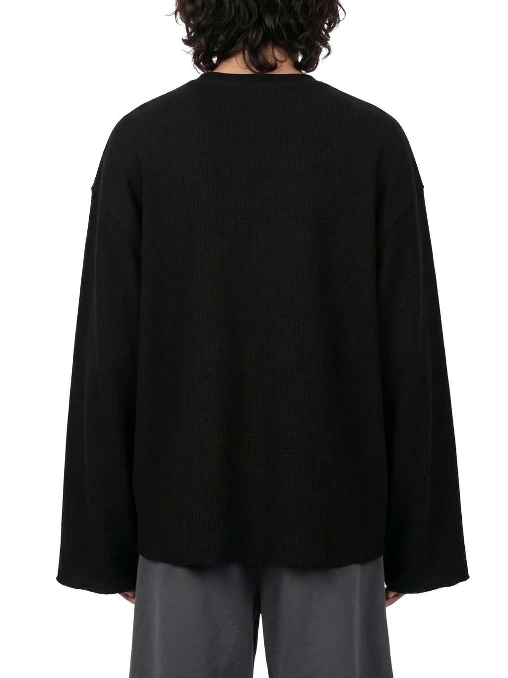 Waffle Raw Edge T-Shirt