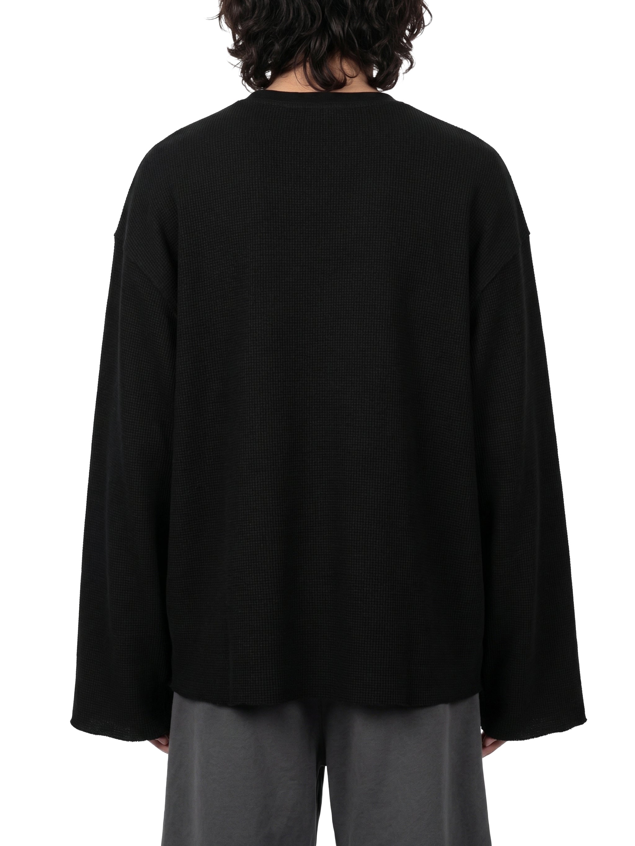 Waffle Raw Edge T-Shirt